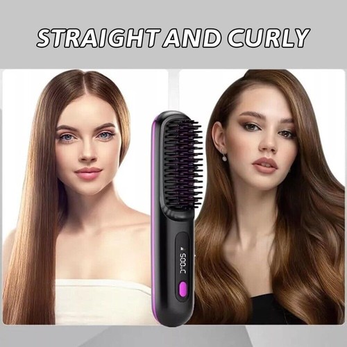 Ceramic heated electric comb - heated,