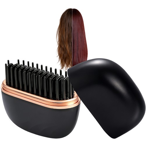 Hair straightener brush - straightener,