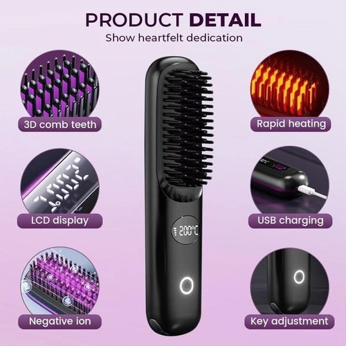 Portable hair straightener - portable,