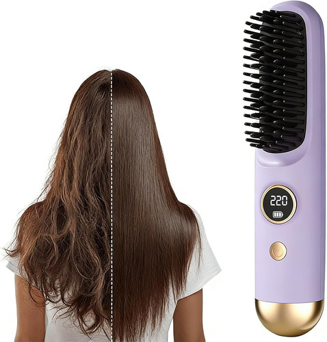 Cordless hair straightener - hair,