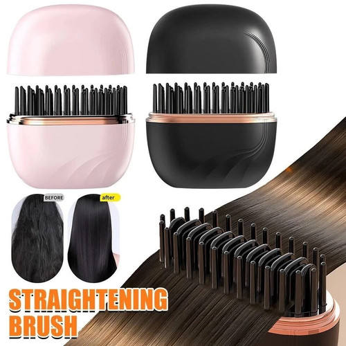 Hair straightener brush - hair,
