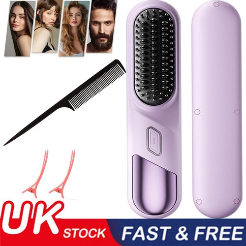 Ceramic heated electric comb - ceramic,