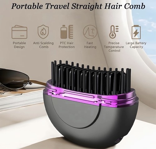 Mini hair straightener - hair,
