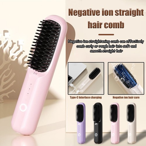 Cordless straightening brush - straightening,
