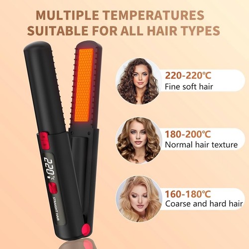 Portable hair straighteners - hair,