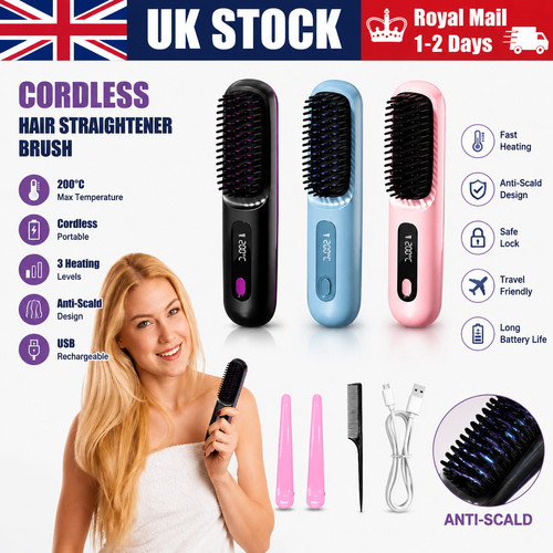 Cordless hair straightener - cordless,