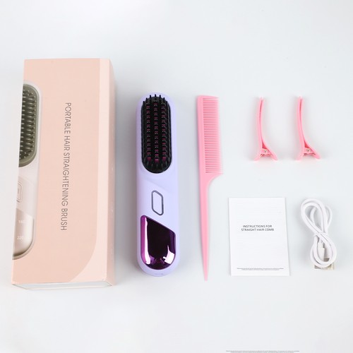 Straightener brush hot comb - hot,
