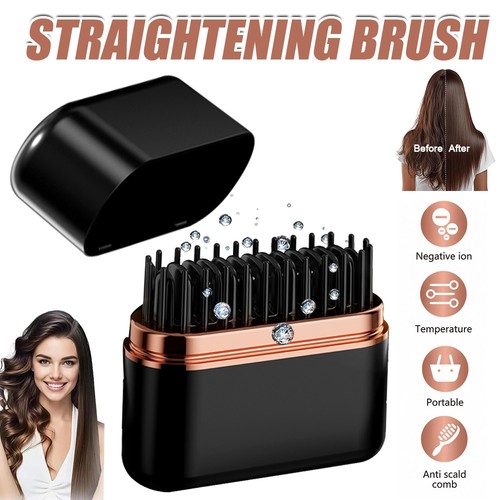Hair straightener brush - hair,
